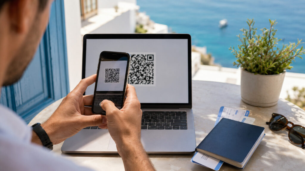 Kako instalirati eSIM za Grčku pomoću QR koda