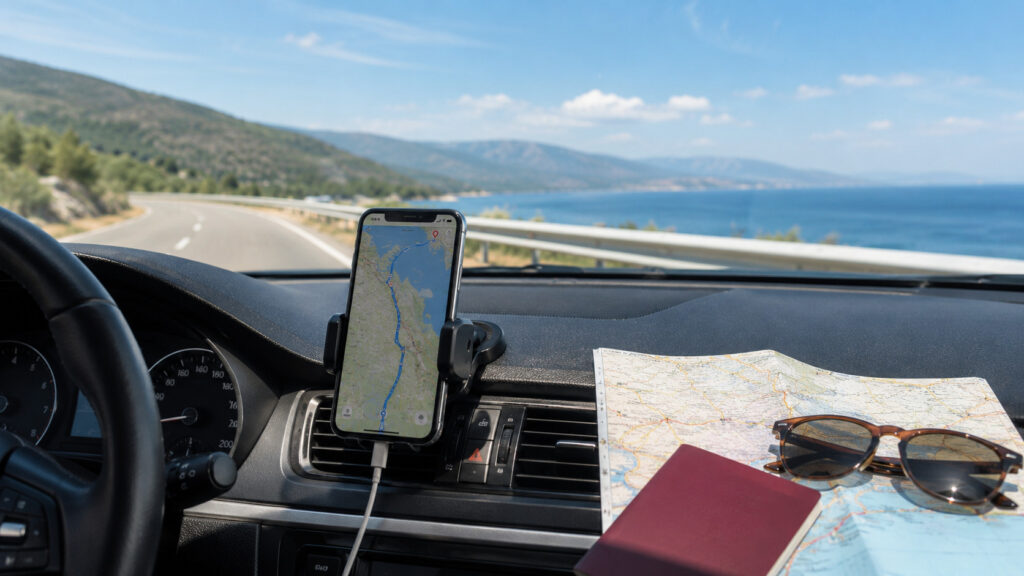 Internet na putu do Grčke za navigaciju i poruke preko eSIM paketa