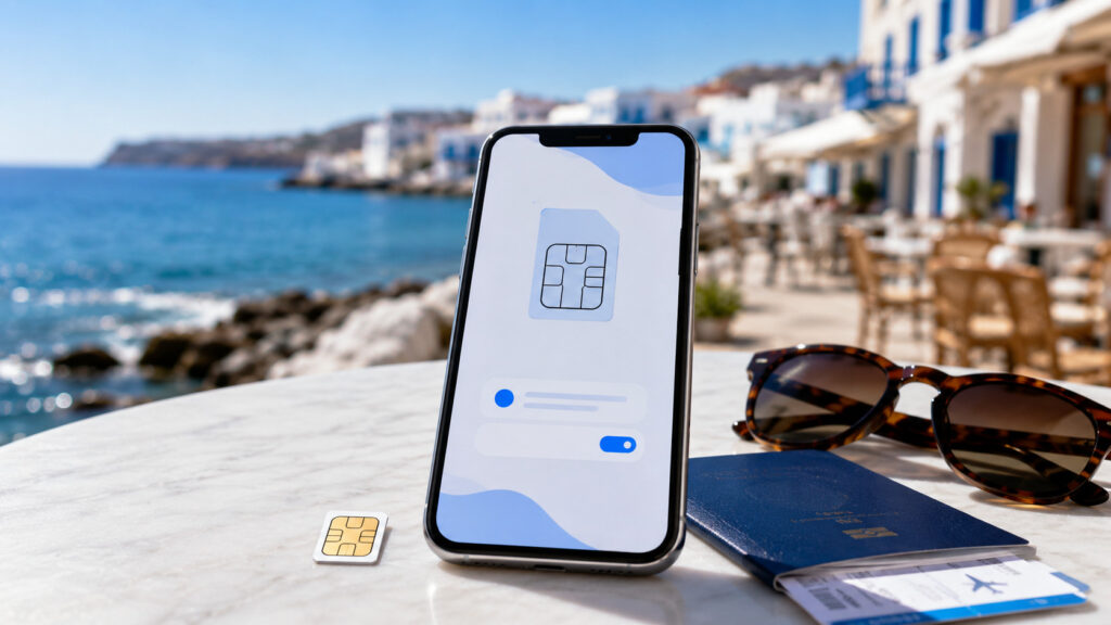 SIM kartica u Grčkoj ili eSIM za internet na letovanju